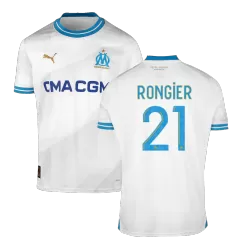 GUEYE #22 Olympique de Marseille 23/24 Home White Soccer Jersey