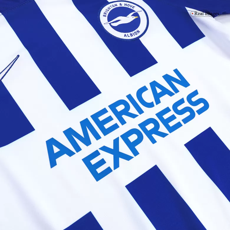 Brighton & Hove Albion Jersey Custom Soccer Jersey Home 2023/24 - bestsoccerstore