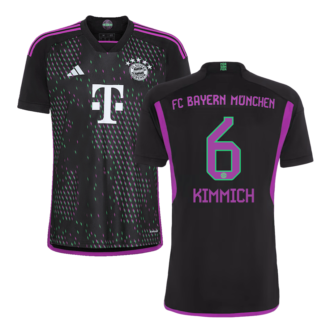 Bayern Munich Jersey KIMMICH #6 Soccer Jersey Away 2023/24 ...