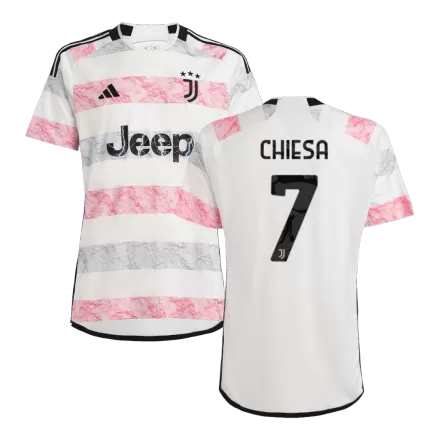 Juventus Jersey Custom CHIESA #7 Soccer Jersey Away 2023/24 - bestsoccerstore