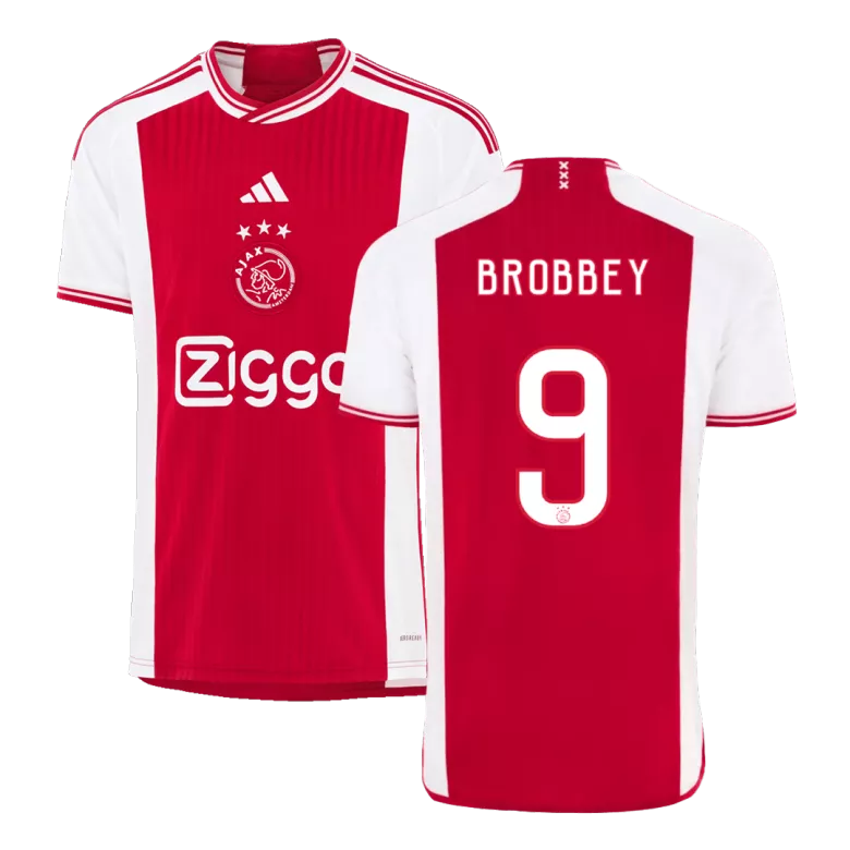 Ajax Jersey Custom BROBBEY #9 Soccer Jersey Home 2023/24 - bestsoccerstore