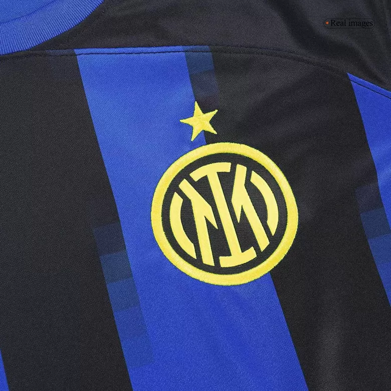 Inter Milan Jersey Custom DUMFRIES #2 Soccer Jersey Home 2023/24 - bestsoccerstore