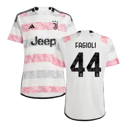 Juventus Jersey Custom FAGIOLI #44 Soccer Jersey Away 2023/24 - bestsoccerstore