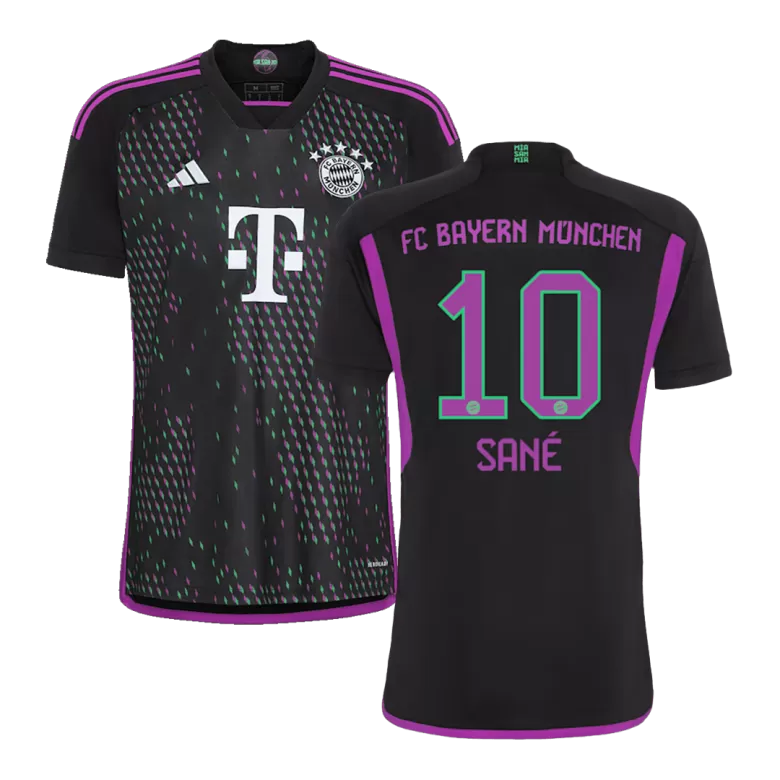 Bayern Munich Jersey Custom SANÉ #10 Soccer Jersey Away 2023/24 - bestsoccerstore