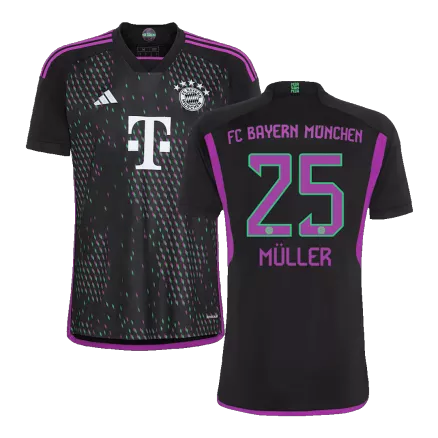 Bayern Munich Jersey Custom MÜLLER #25 Soccer Jersey Away 2023/24 - bestsoccerstore