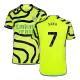 Arsenal Jersey SAKA #7 Custom Away Soccer Authentic Jersey 2023/24 - bestsoccerstore