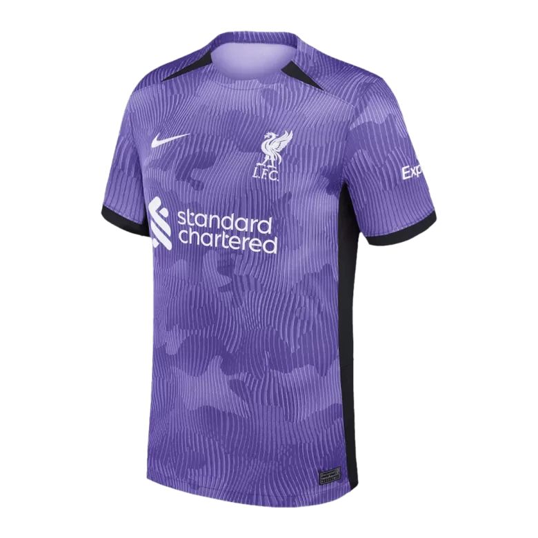 Liverpool Jersey Custom VIRGIL #4 Soccer Jersey Third Away 2023/24 - bestsoccerstore