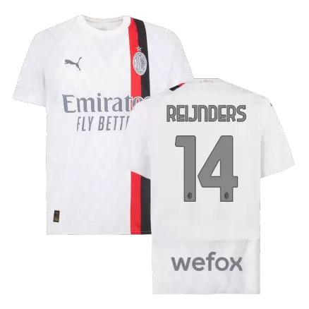 AC Milan Jersey Custom REIJNDERS #14 Soccer Jersey Away 2023/24 - bestsoccerstore