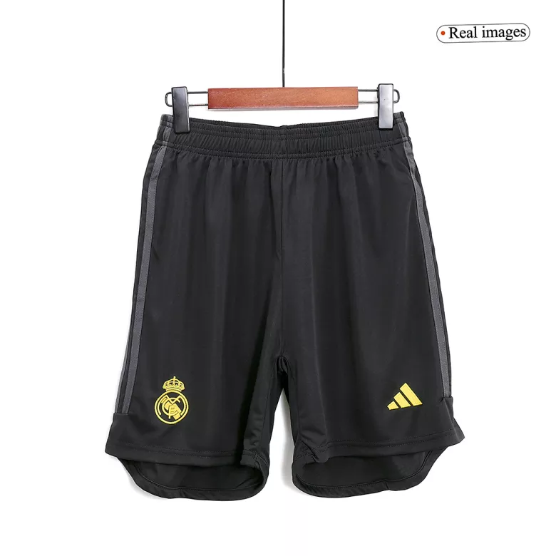 Real Madrid Shorts Custom Third Away Soccer Shorts 2023/24 - bestsoccerstore