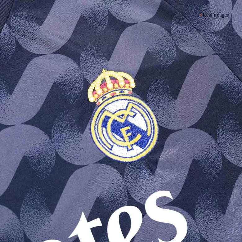 Real Madrid Long Sleeve Jersey Custom Away Soccer Jersey 2023/24 - bestsoccerstore