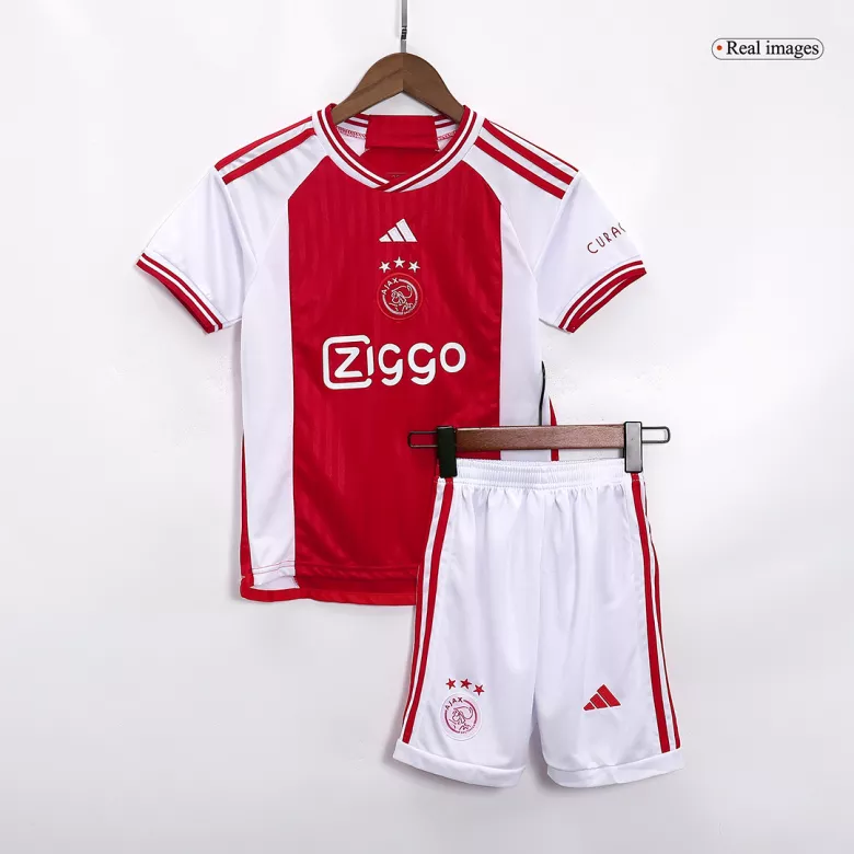 Kid's Ajax Custom Home Soccer Kits 2023/24 - bestsoccerstore