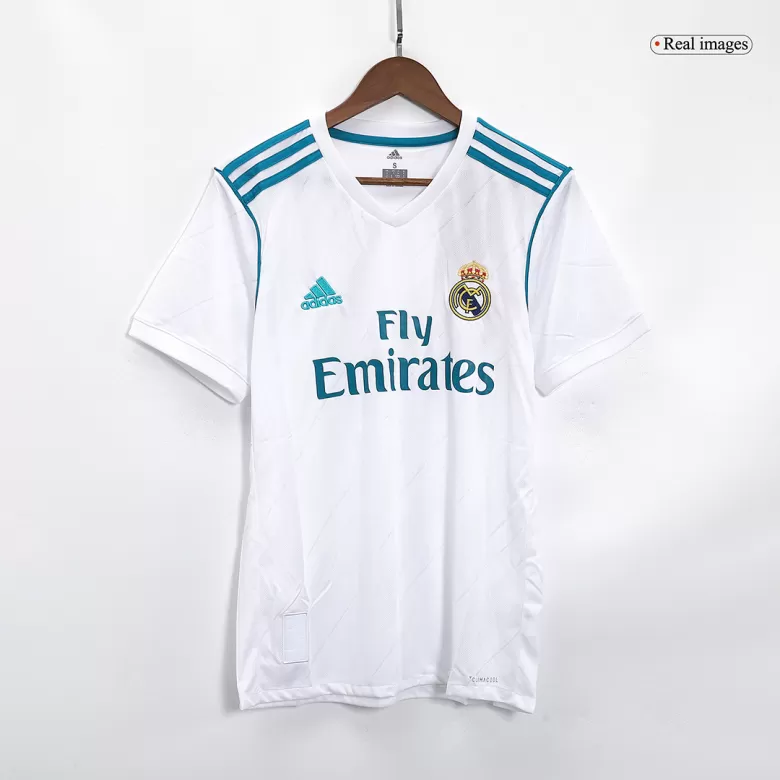MODRIĆ #10 Real Madrid Retro Jersey Home Soccer Shirt 2017/18 - bestsoccerstore