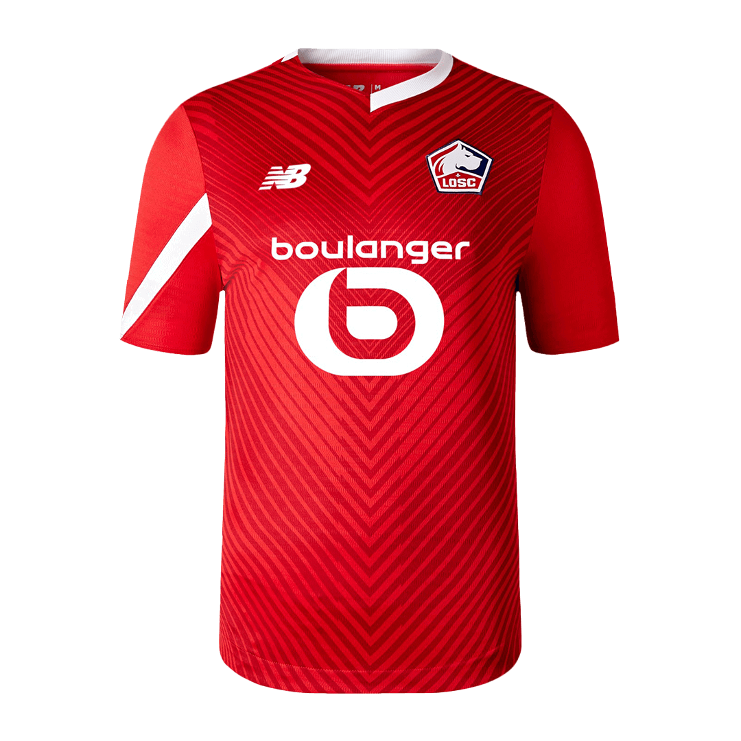 Lille 2019 2020 Home Football Shirt Soccer Jersey New Balance France  Camiseta