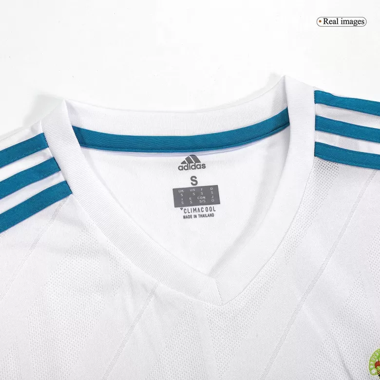 Real Madrid Retro Jersey Home Soccer Shirt 2017/18 - bestsoccerstore