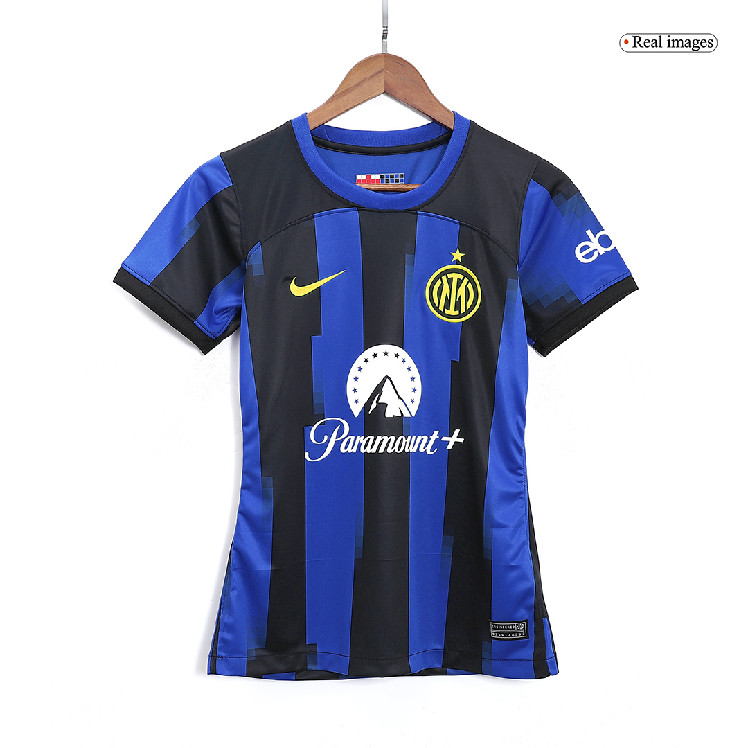 19/20 Inter Milan Home Black&Blue Women's Jerseys Shirt - Cheap