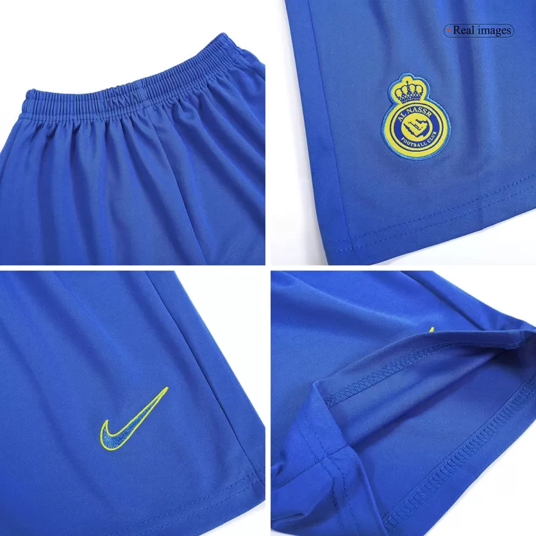 Kid's Al Nassr Home Soccer Jersey Kit(Jersey+Shorts) 2022/23