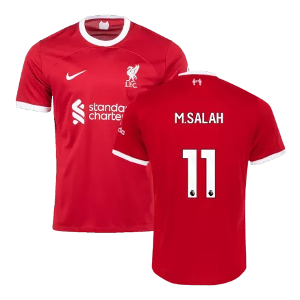 Liverpool Jersey Custom M.SALAH #11 Soccer Jersey Home 2023/24 - bestsoccerstore