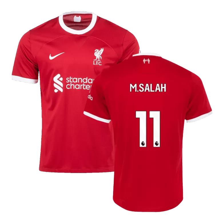 2021/22 Liverpool Home Premier League Football Shirt M.Salah #11