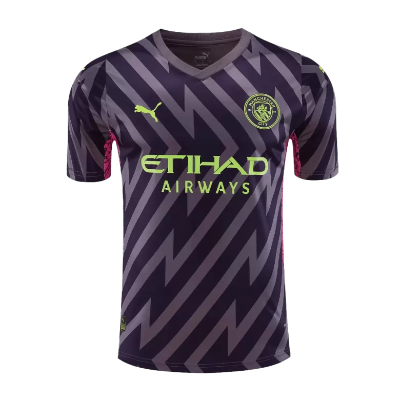 2023-2024 New Purple Goalkeeper Player Edition Football Shirt