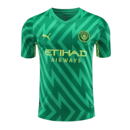 Manchester City Jersey Custom Goalkeeper Soccer Jersey 2023/24 - bestsoccerstore