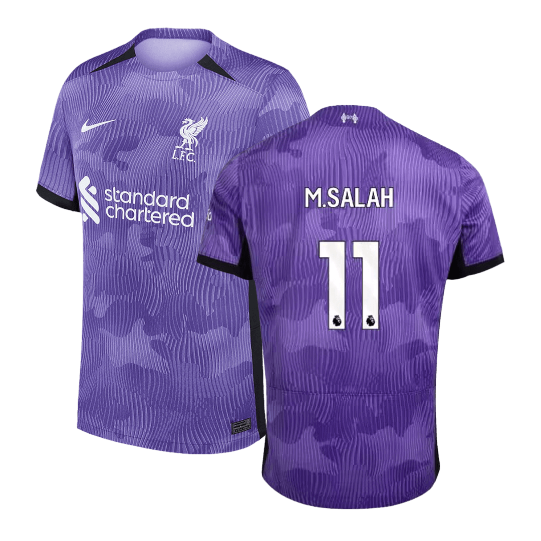 Liverpool Jersey Custom M.SALAH #11 Soccer Jersey Away 2023/24