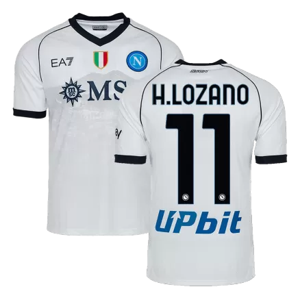 Napoli Jersey Custom H.LOZANO #11 Soccer Jersey Away 2023/24 - bestsoccerstore