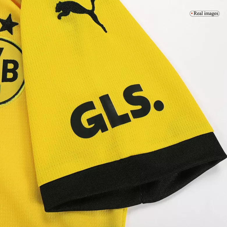 Borussia Dortmund Soccer Jersey Home Women's Custom Shirt 2023/24 - bestsoccerstore