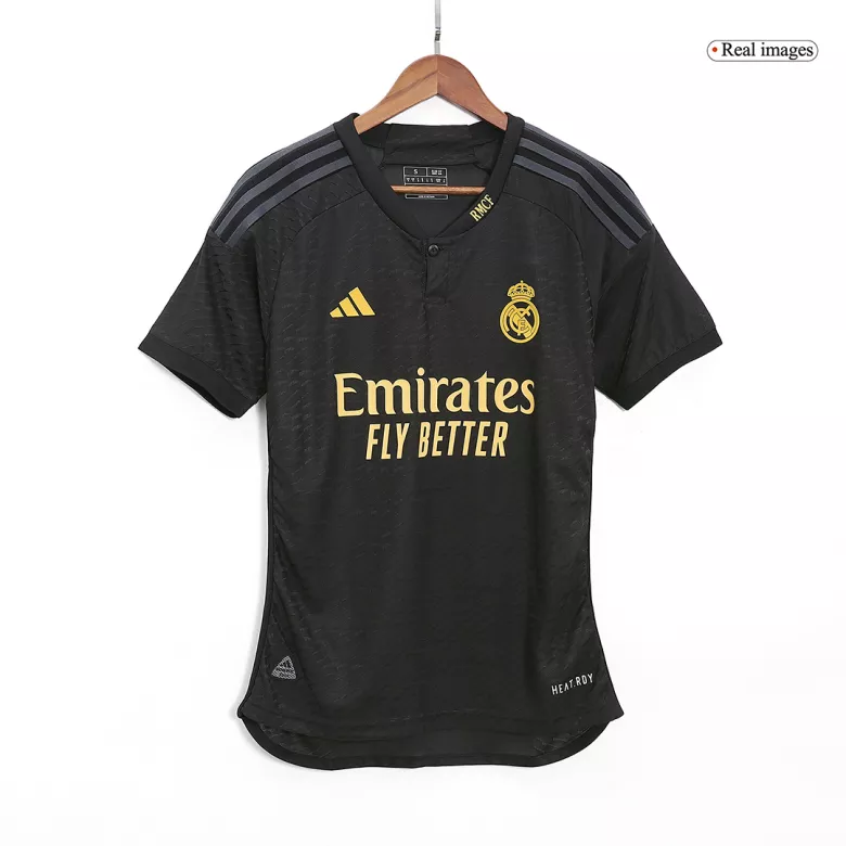 Authentic Real Madrid Soccer Jersey Custom Third Away Shirt 2023/24 - bestsoccerstore