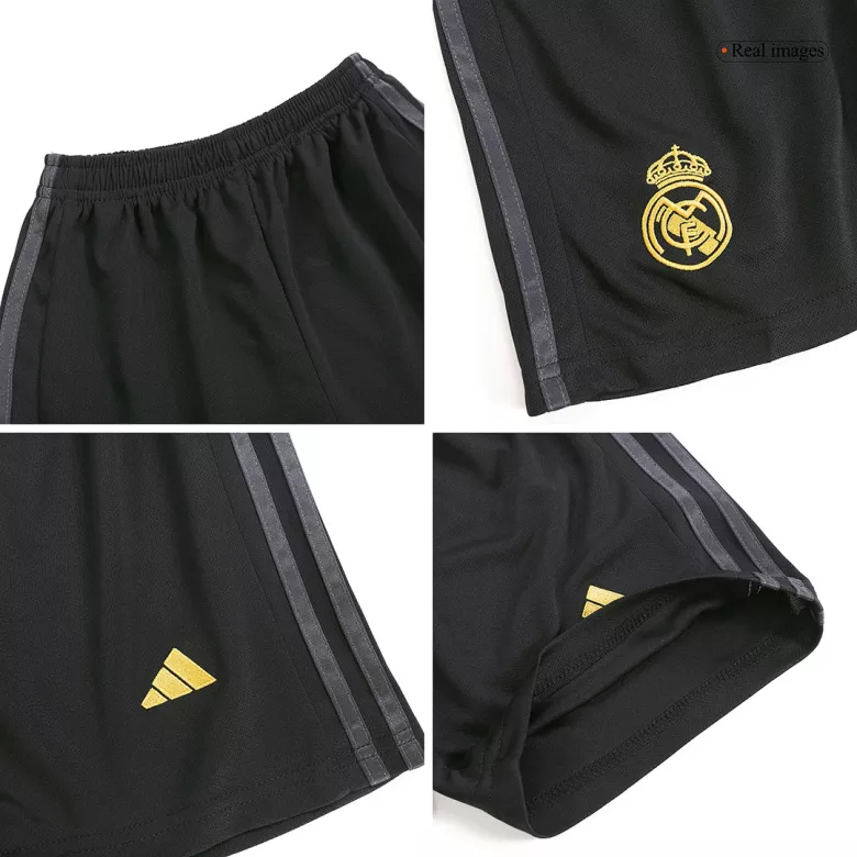 Kid's Real Madrid Jersey Custom Third Away Soccer Soccer Kits 2023/24 - bestsoccerstore
