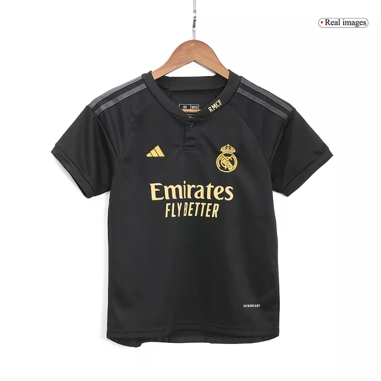 Kid's Real Madrid Jersey Custom Third Away Soccer Soccer Kits 2023/24 - bestsoccerstore