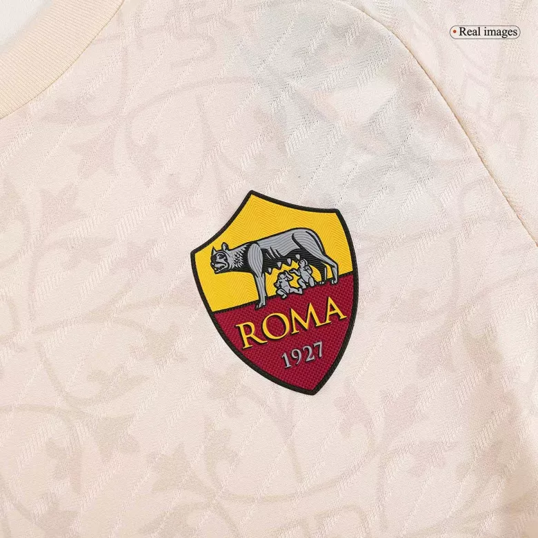 Authentic Roma Soccer Jersey Custom Away Shirt 2023/24 - bestsoccerstore
