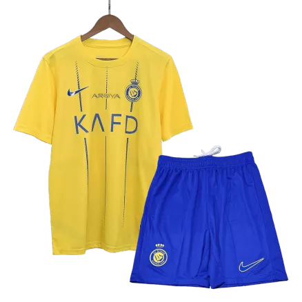 Men's Al Nassr Jersey Custom Home Soccer Soccer Kits 2023/24 - bestsoccerstore