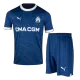 Marseille Jersey Custom Away Soccer Jersey Whole Kit 2023/24 - bestsoccerstore