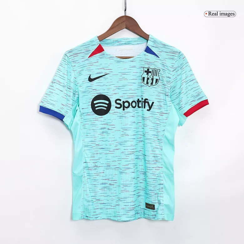 Authentic Barcelona Soccer Jersey PEDRI #8 Third Away Shirt 2023/24 - bestsoccerstore