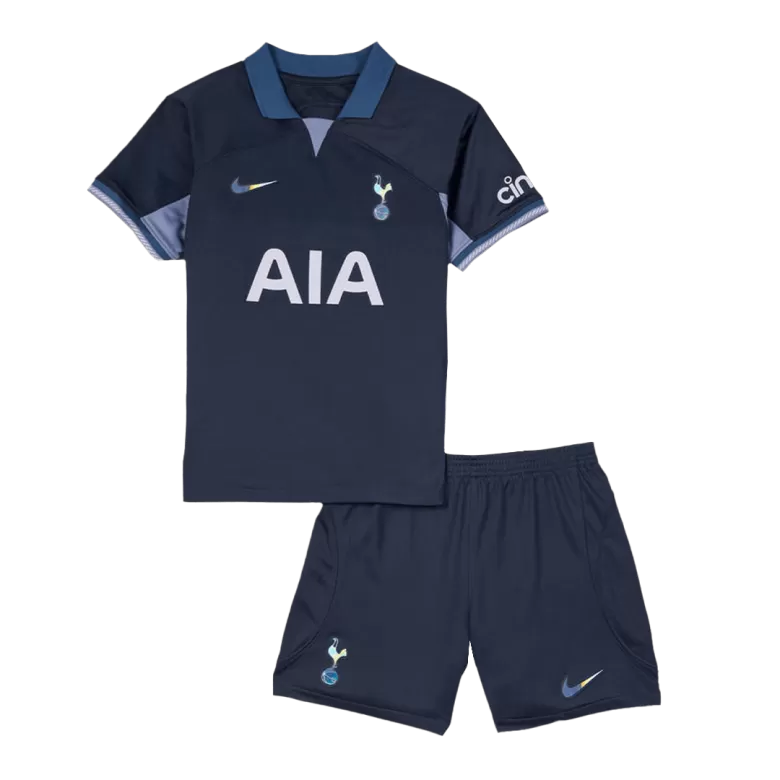 Kid's Tottenham Hotspur Soccer Jersey Kit Custom Away Soccer 2023/24 - bestsoccerstore