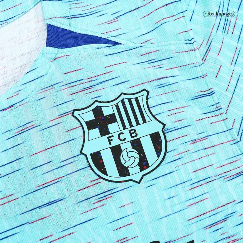 Authentic Barcelona Soccer Jersey LEWANDOWSKI #9 Third Away Shirt 2023/24 - bestsoccerstore