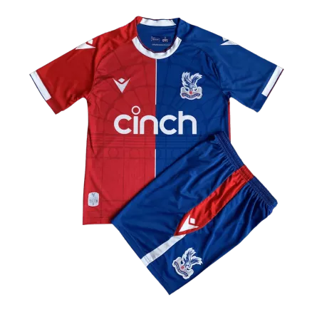 Kid's Crystal Palace Jersey Home Soccer Soccer Kits 2023/24 - bestsoccerstore
