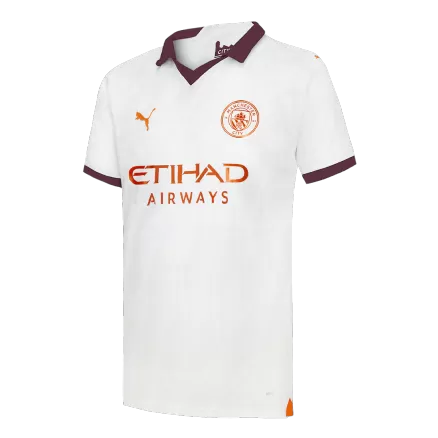 Manchester City Jersey Custom Soccer Jersey Away 2023/24 - bestsoccerstore