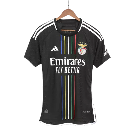 Benfica Jersey Custom Soccer Jersey Away 2023/24 - bestsoccerstore