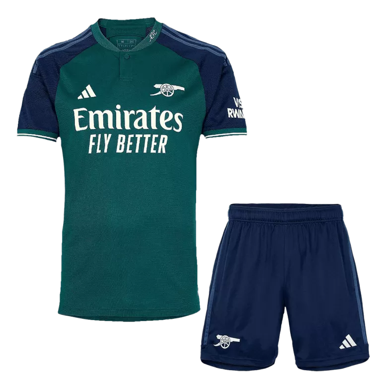Arsenal Jersey Custom Third Away Soccer Jersey Full Kit 2023/24 - bestsoccerstore