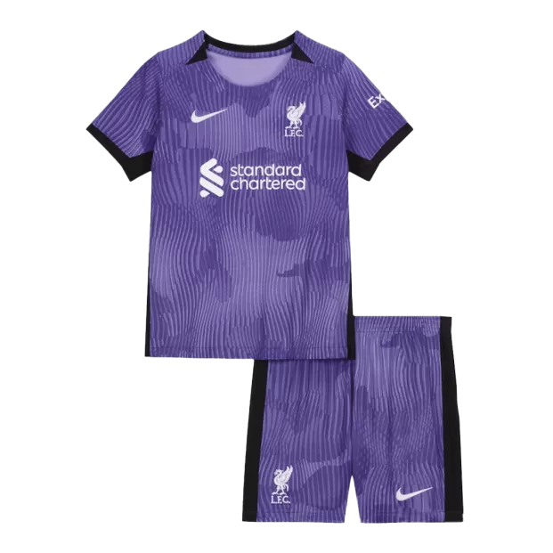 Kid's Liverpool Whole Kits Custom Third Away Soccer 2023/24