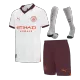 Kid's Manchester City Whole Kits Custom Away Soccer 2023/24 - bestsoccerstore