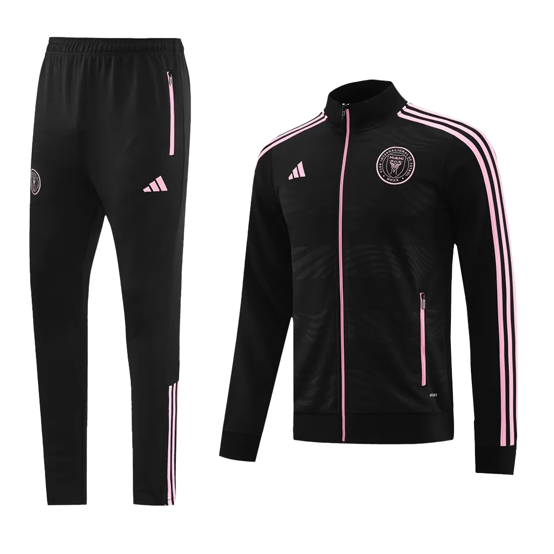 Kid s Inter Miami CF 2 Piece Set Soccer Tracksuit 2023 24 Black Best Soccer Store