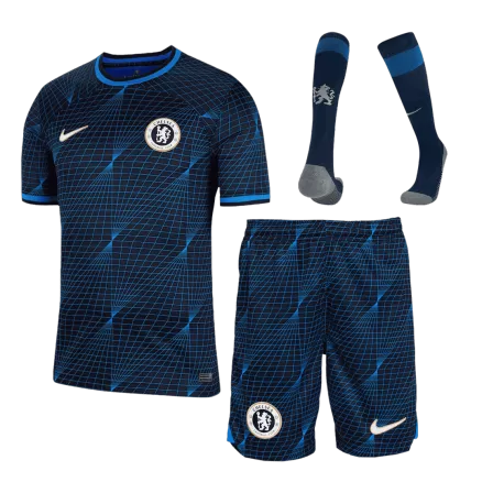Chelsea Jersey Custom Away Soccer Jersey Whole Kit 2023/24 - bestsoccerstore