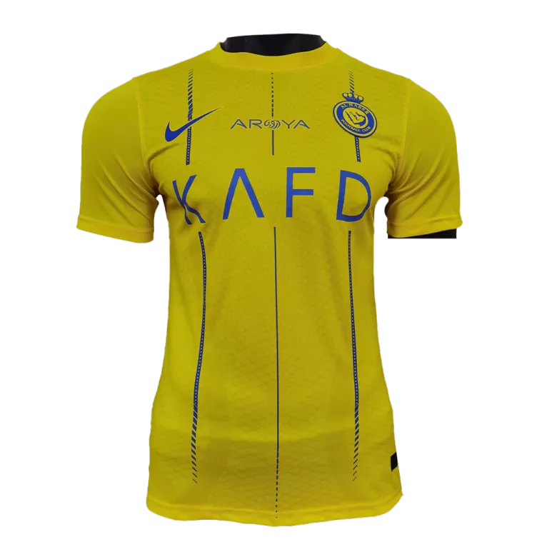 Authentic Al Nassr Soccer Jersey RONALDO #7 Home Shirt 2023/24 - bestsoccerstore