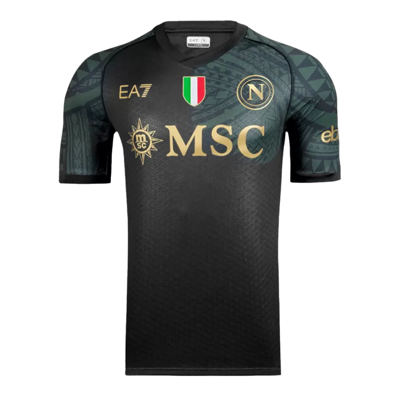 Napoli Jersey Custom Soccer Jersey Third Away 2023/24 - bestsoccerstore