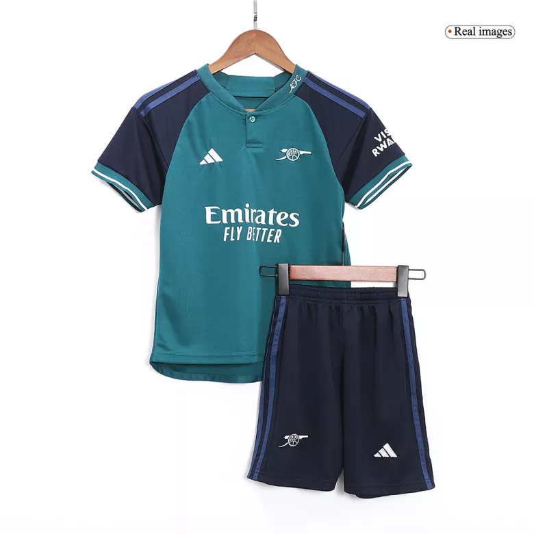 Kids Arsenal Custom Third Away Soccer Kits 2023/24 - bestsoccerstore