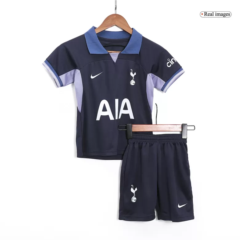 Kid's Tottenham Hotspur Soccer Jersey Kit Custom Away Soccer 2023/24 - bestsoccerstore