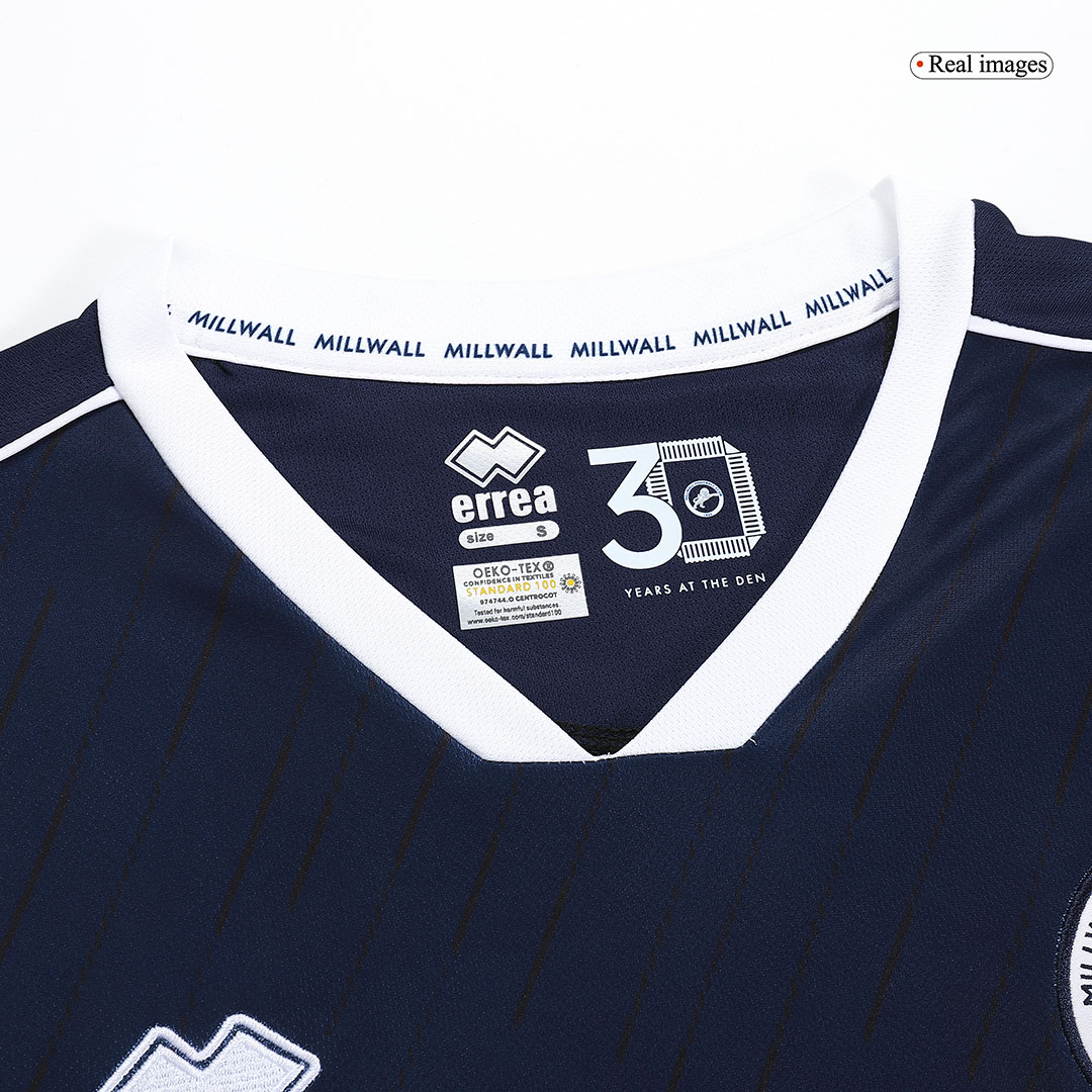 Millwall Jersey Away football shirt 2017 - 2018 Errea Polyester