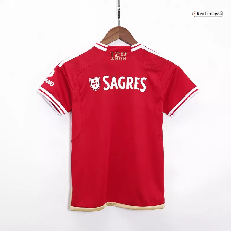 Kid's Benfica Jersey Custom Home Soccer Kits 2023/24 - bestsoccerstore
